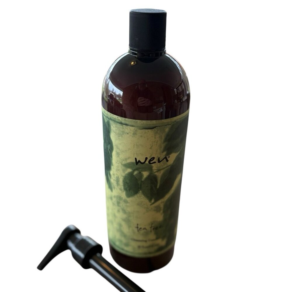 WEN Tea Tree Cleansing Conditioner 32 oz Sealed Includes Pump - Picture 7 of 12
